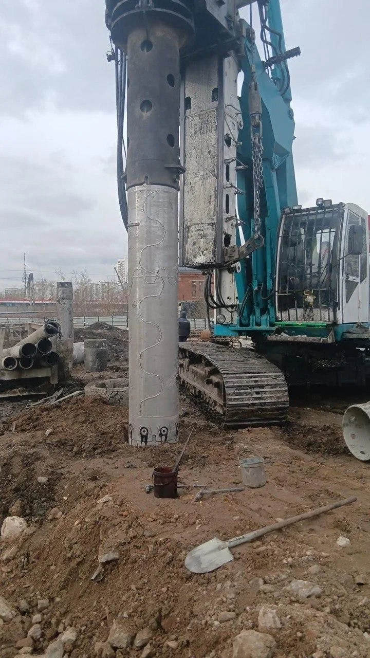 Устройство буронабивных свай